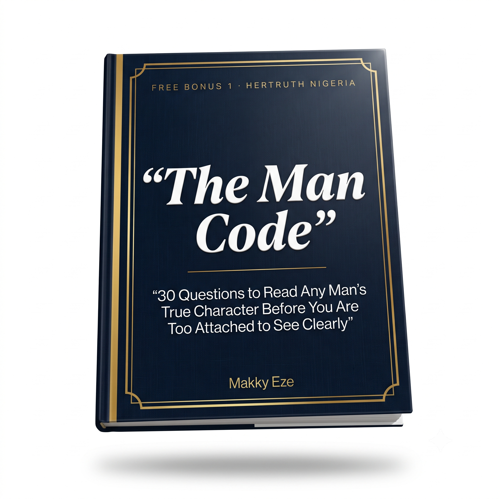 The Man Code bonus cover