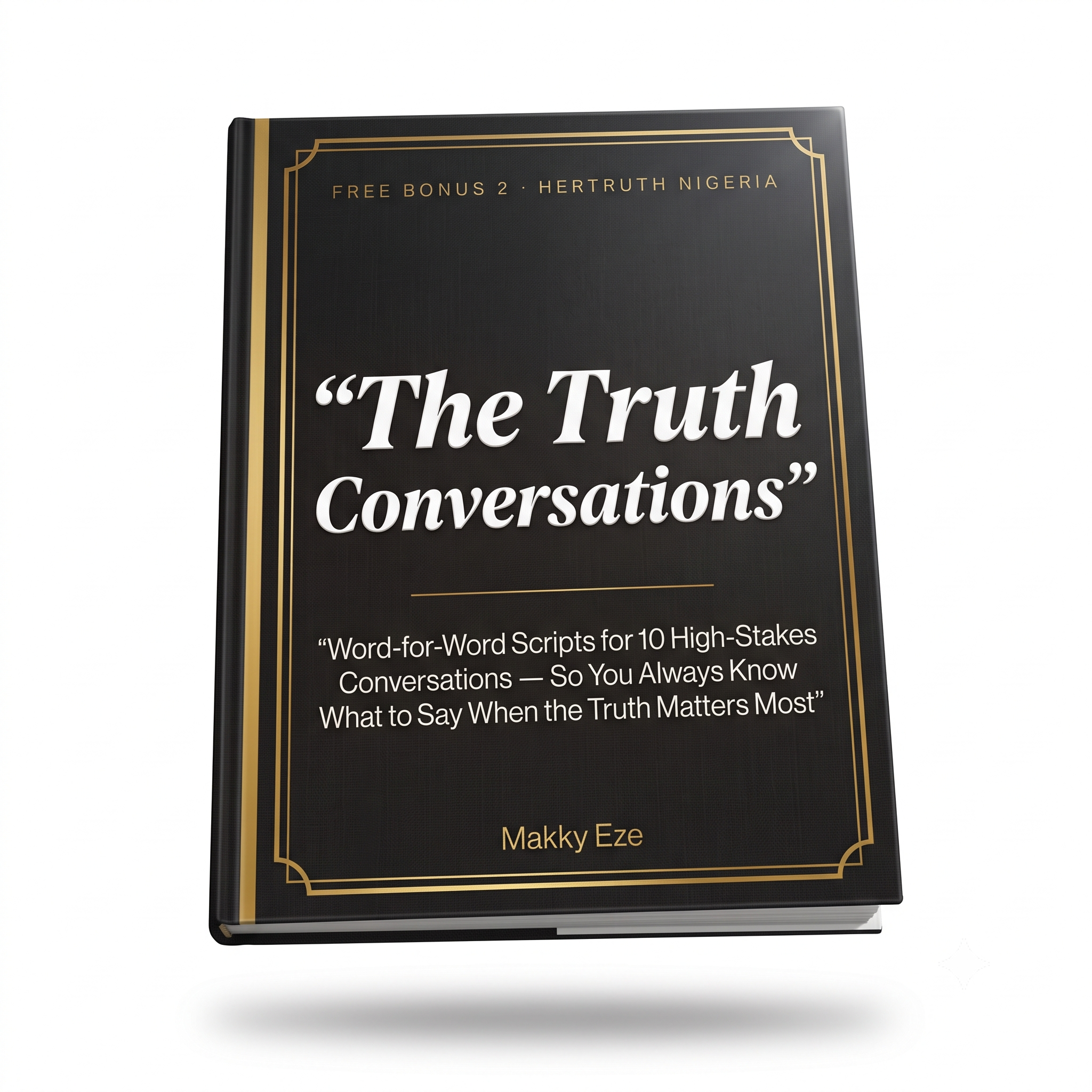 The Truth Conversations bonus cover