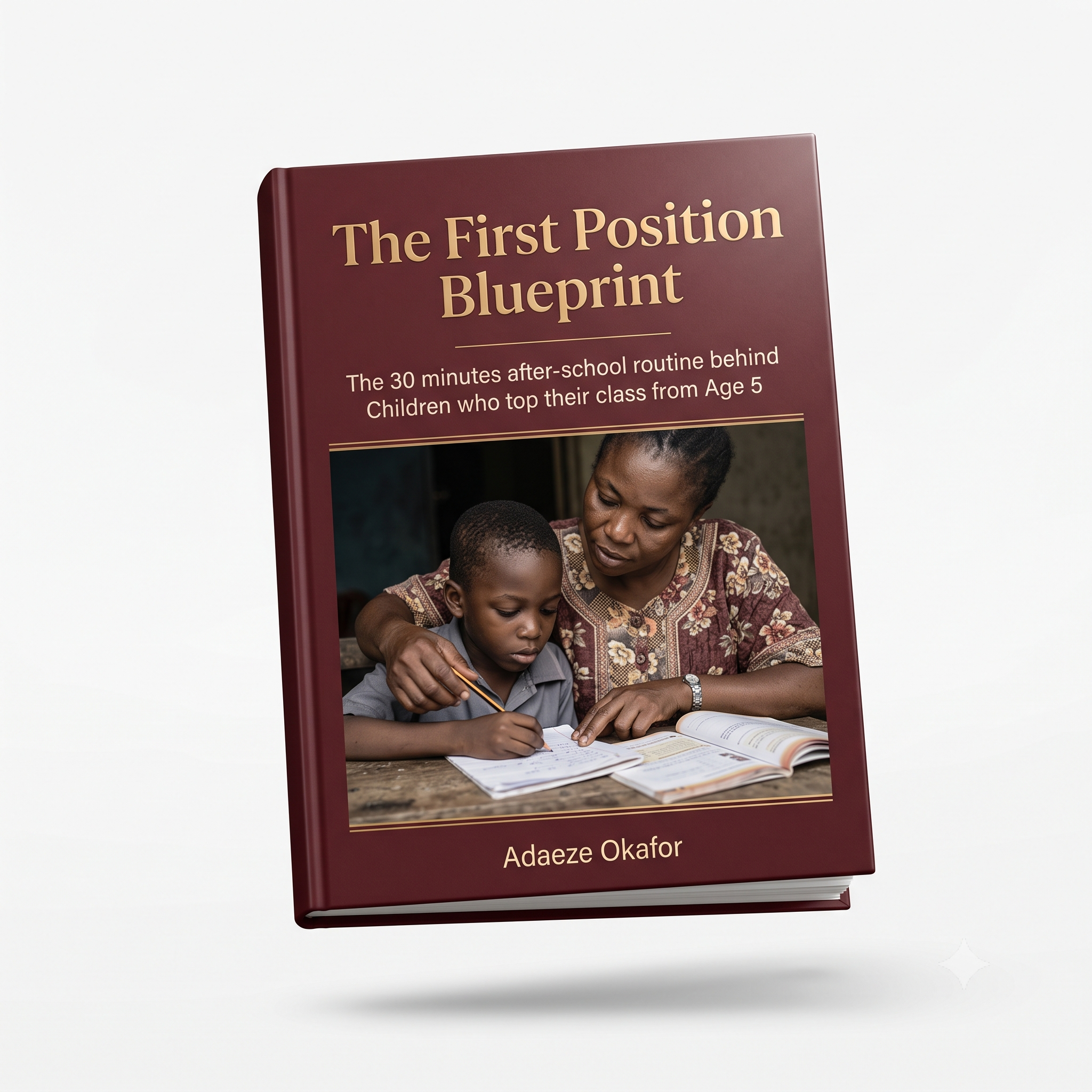 The First Position Blueprint guide cover mockup